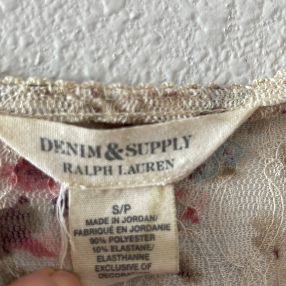 Ralph Lauren Denim & Supply Lace long Sleeve - Picture 3 of 4